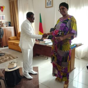 Madame le Maire de Nkol-Metet au cœur d’un échange stratégique sur l’innovation routière